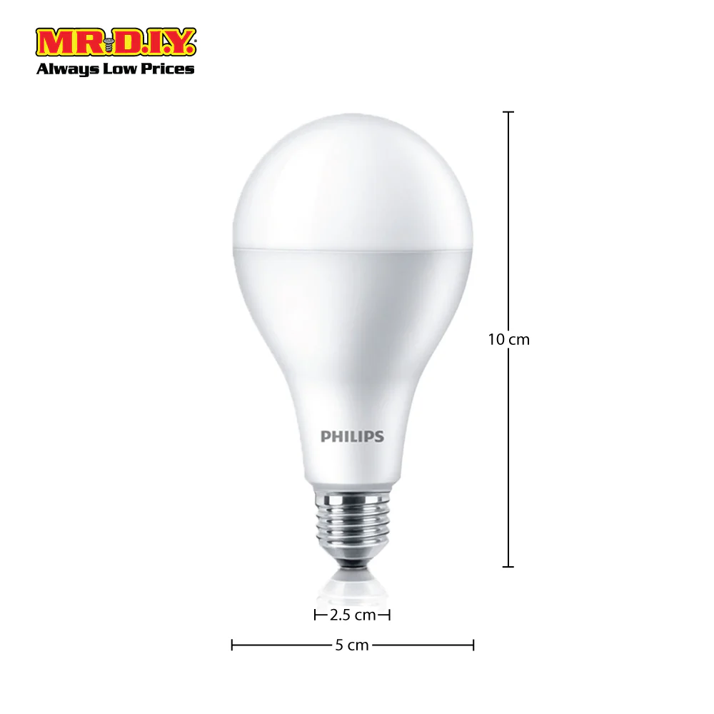 PHILIPS Essential Round Shape LED Bulb Warm White 7W - Image 3