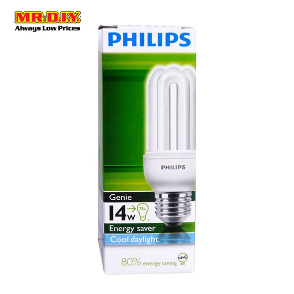 PHILIPS Genie 3U Shape LED Bulb Cool Daylight 14W - Image 2