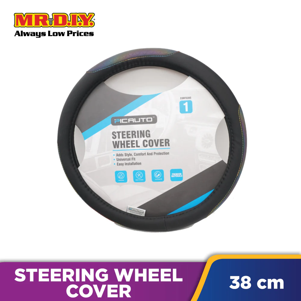 PICAUTO Rainbow Steering Wheel Cover - Image 2