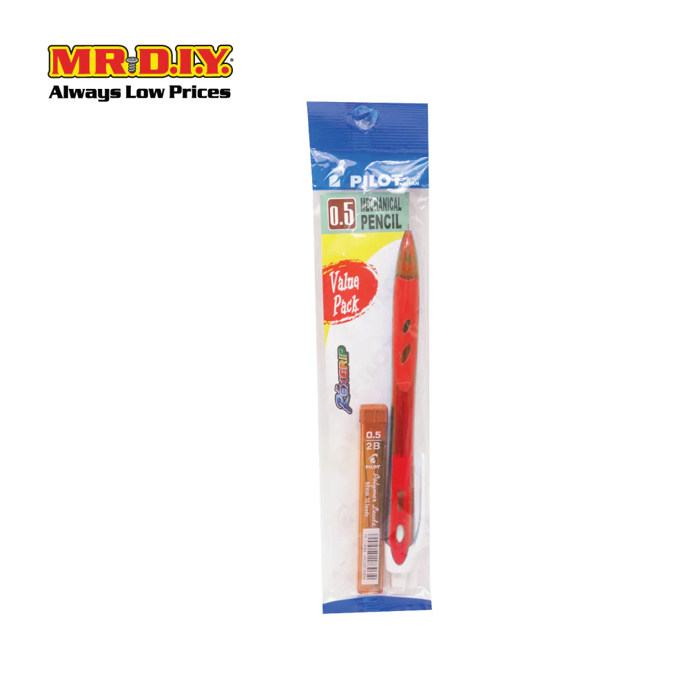(MR.DIY) PILOT REXGRIP Mechanical Pencil Value Pack Set (0.5mm) - Image 2