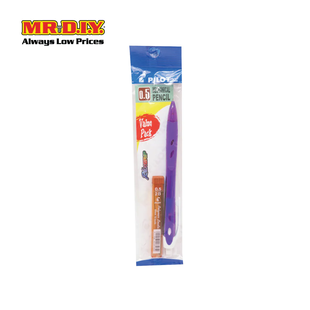 (MR.DIY) PILOT REXGRIP Mechanical Pencil Value Pack Set (0.5mm) - Image 3