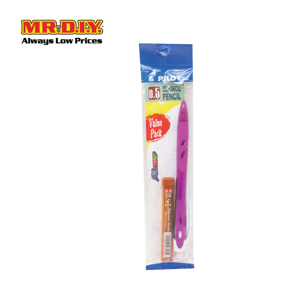 (MR.DIY) PILOT REXGRIP Mechanical Pencil Value Pack Set (0.5mm) - Image 4