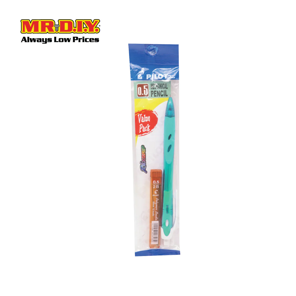 (MR.DIY) PILOT REXGRIP Mechanical Pencil Value Pack Set (0.5mm) - Image 6