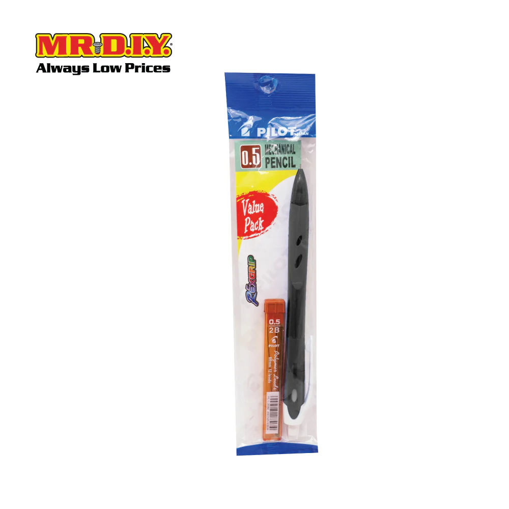 (MR.DIY) PILOT REXGRIP Mechanical Pencil Value Pack Set (0.5mm) - Image 9