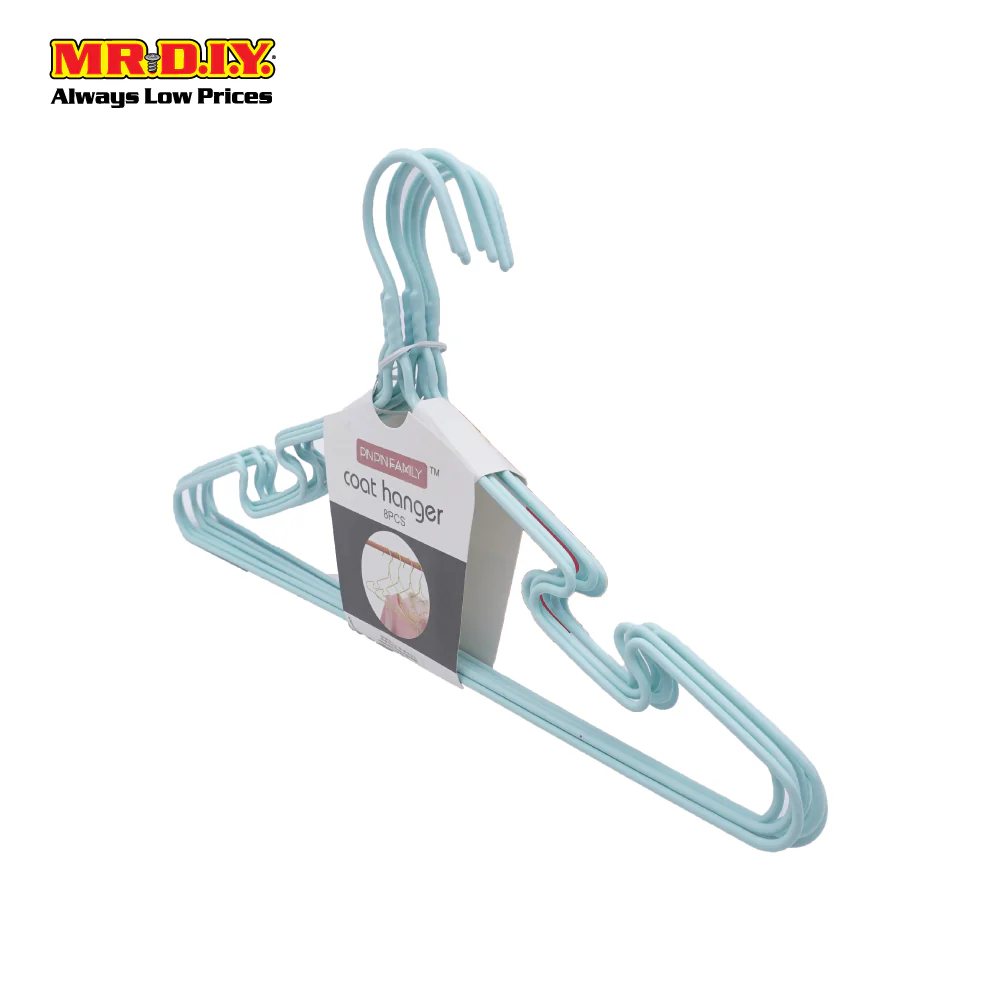 PINPIN Family Metal Coated Clothes Hanger HP92-054 (8pcs) - Image 2