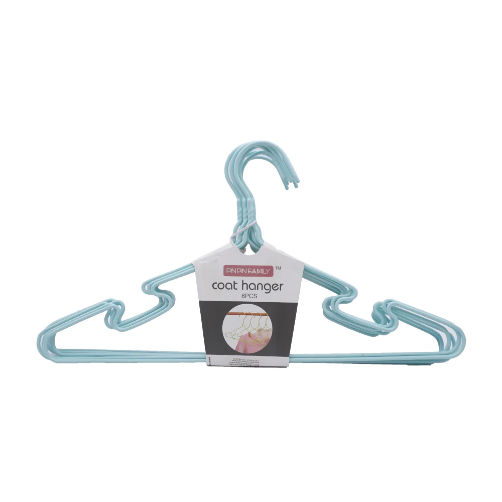 PINPIN Family Metal Coated Clothes Hanger HP92-054 (8pcs) - Image 5