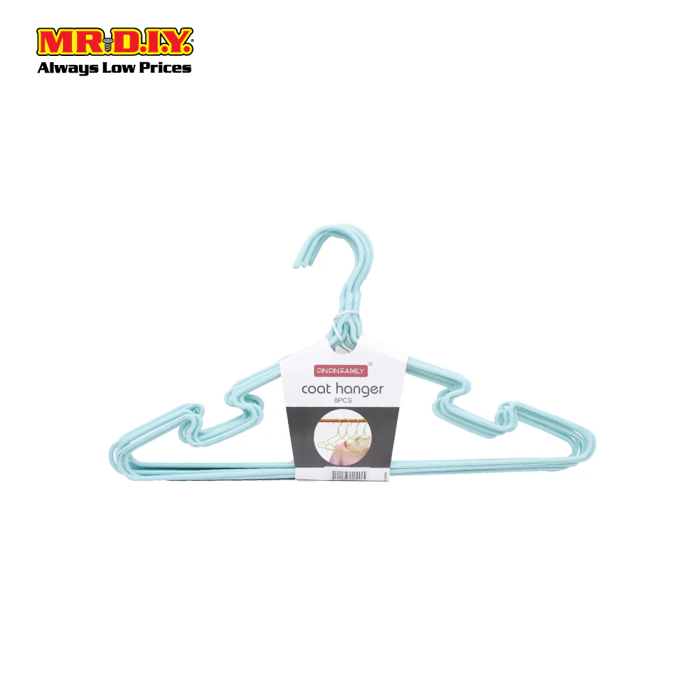 PINPIN Family Metal Coated Clothes Hanger HP92-054 (8pcs) - Image 6