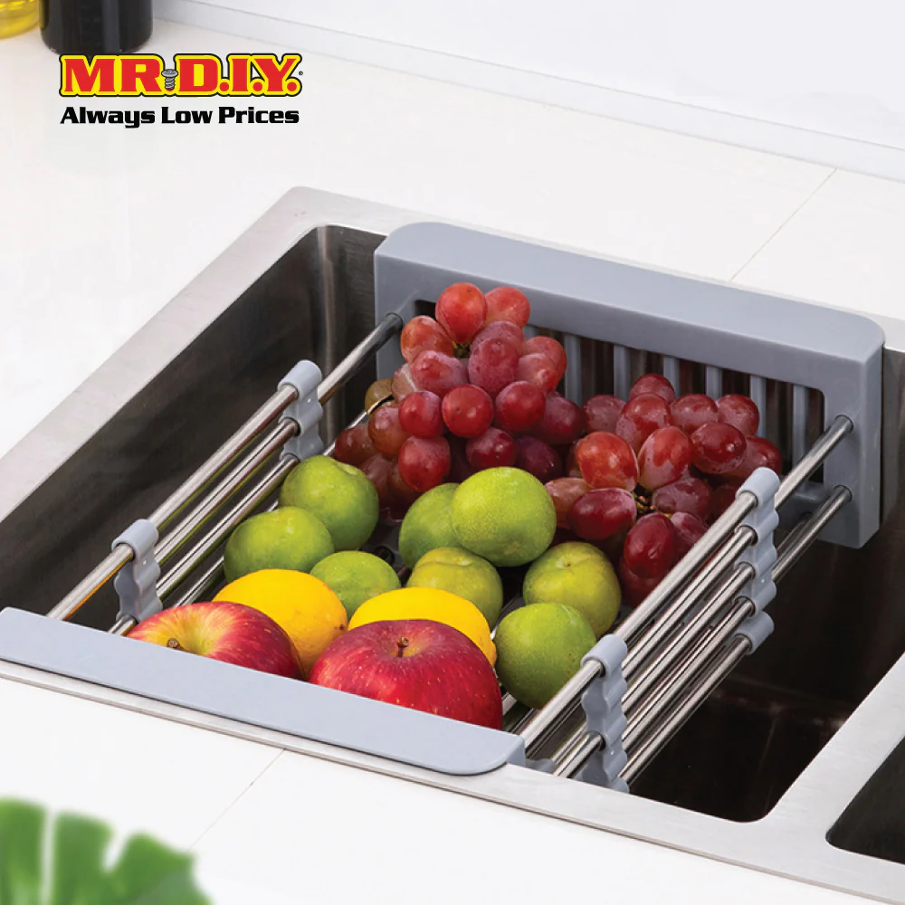 PINPINFAMILY Kitchen Retractable Rectangular Sink Rack Dish Drainer- HP01-272 - Image 4