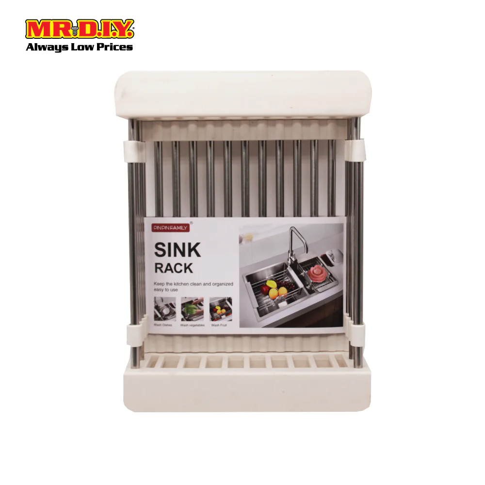 PINPINFAMILY Kitchen Retractable Rectangular Sink Rack Dish Drainer- HP01-272 - Image 5