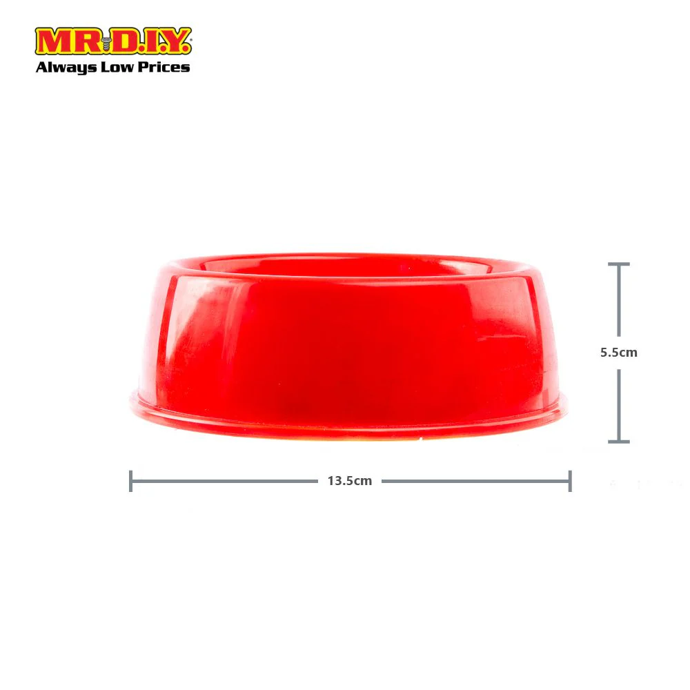 (MR.DIY) Plastic Pet Food Feeding Bowl (13.5 x 5.5cm) - Image 4
