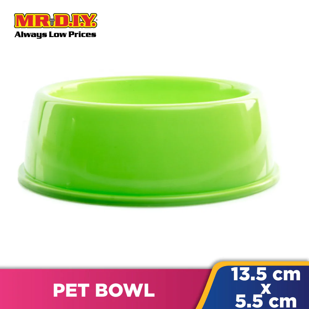 (MR.DIY) Plastic Pet Food Feeding Bowl (13.5 x 5.5cm) - Image 6