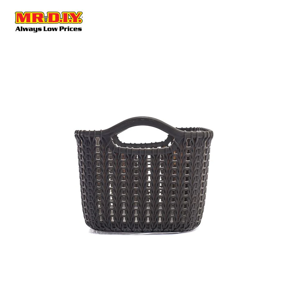 Plastic Rectangular Weave Basket - Image 3