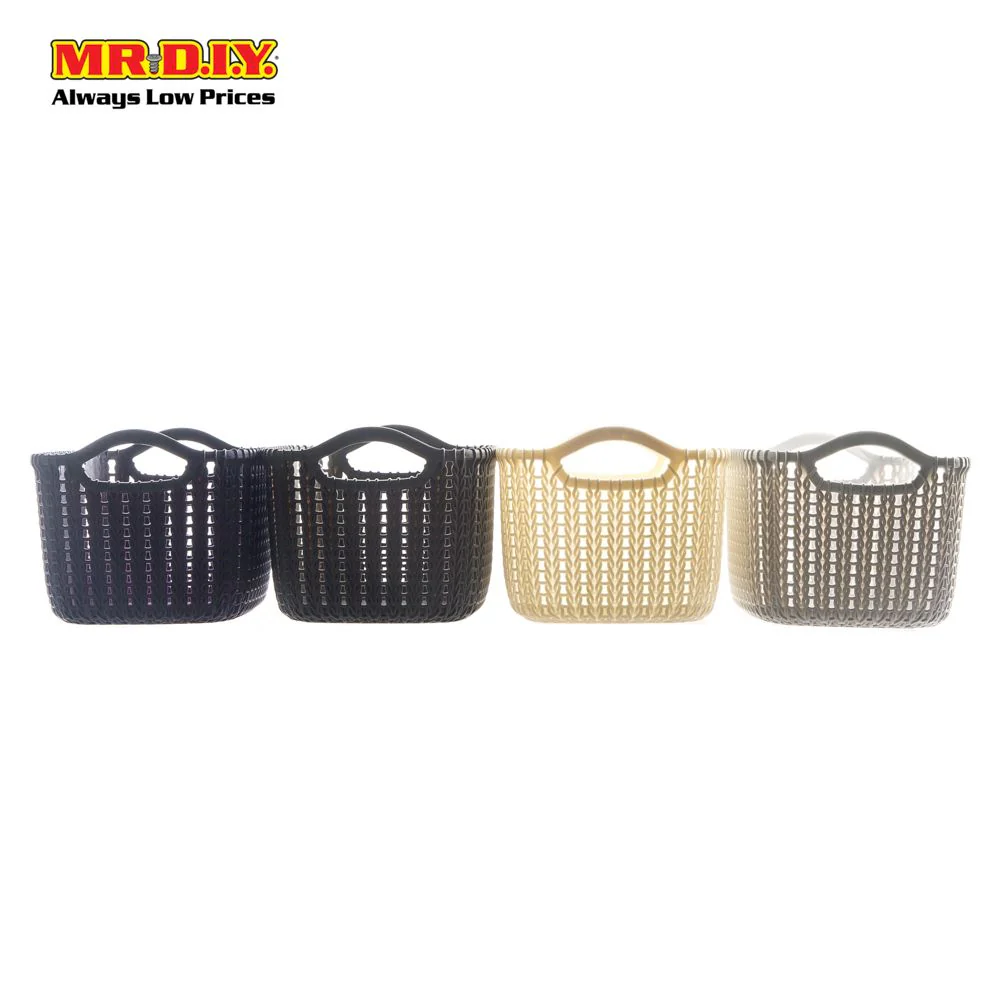 Plastic Rectangular Weave Basket - Image 4
