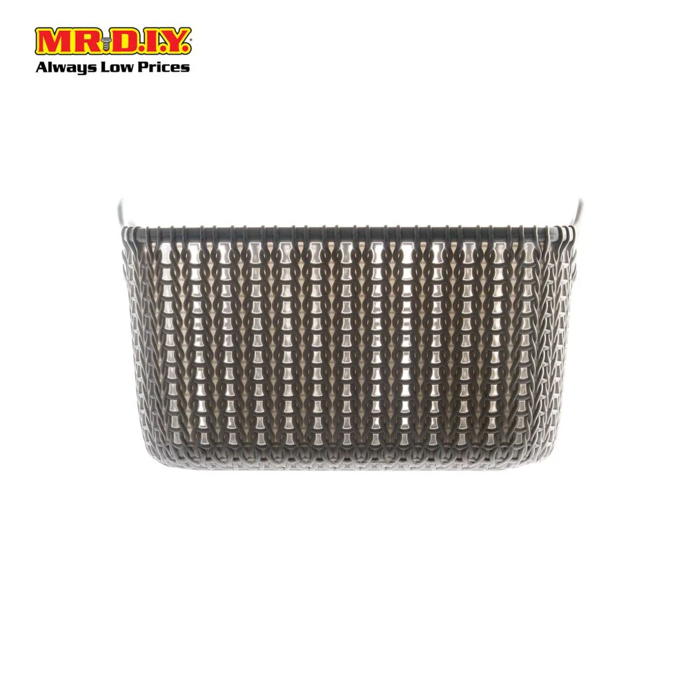 Plastic Rectangular Weave Basket - Image 7