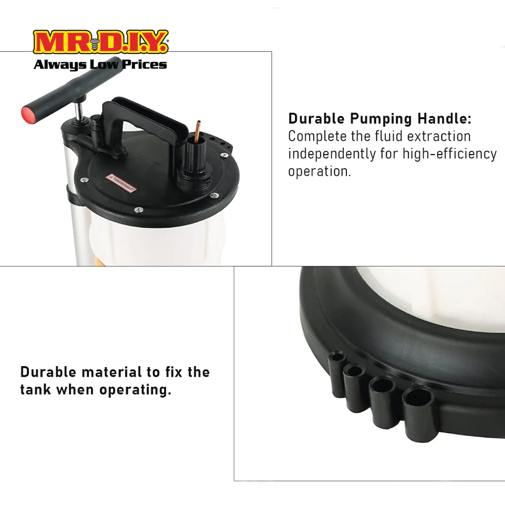 Pneumatic/Manual Oil Extractor 55155 (9L) - Image 2