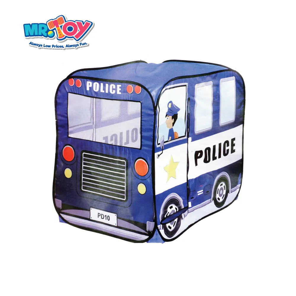 Police Car Kids Play Tent - Image 2
