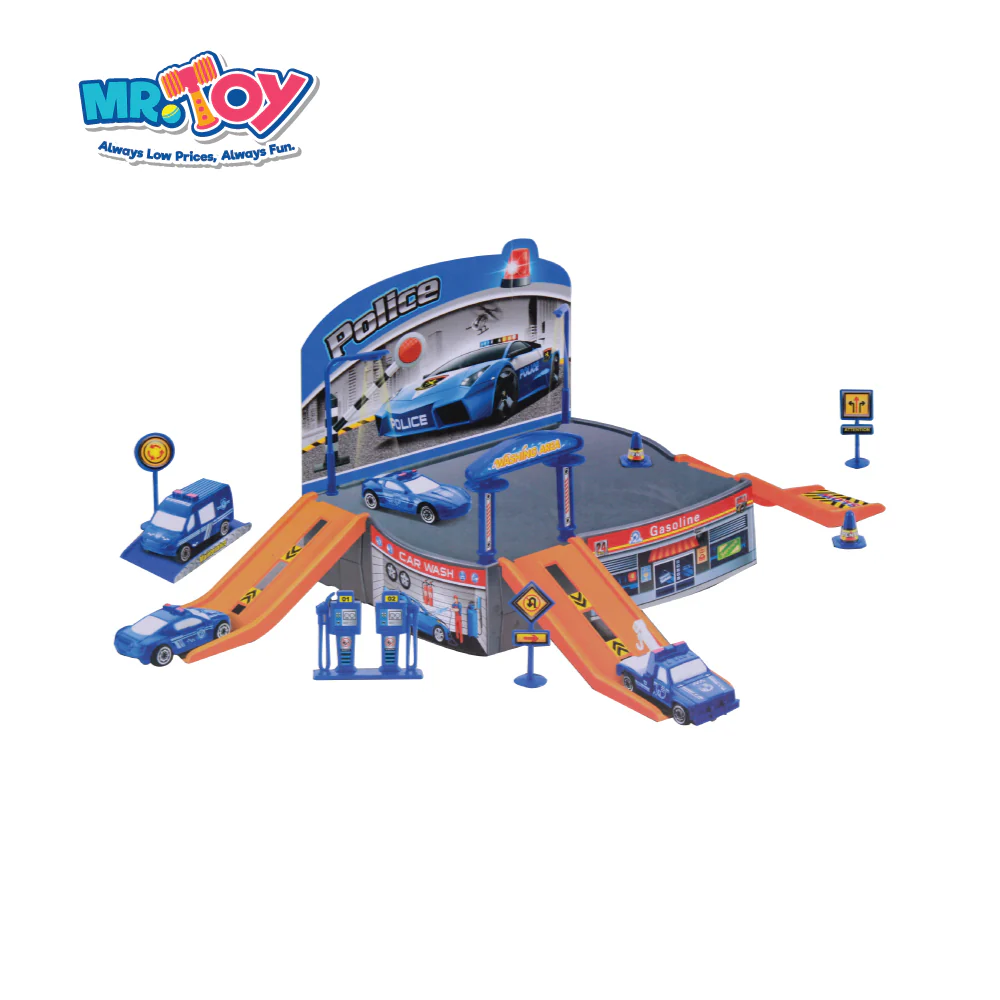 POLICE CAR PLAYSET DS014249 - Image 2