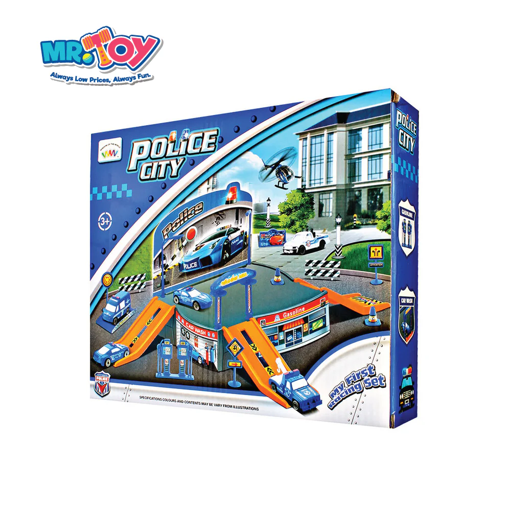 POLICE CAR PLAYSET DS014249 - Image 3