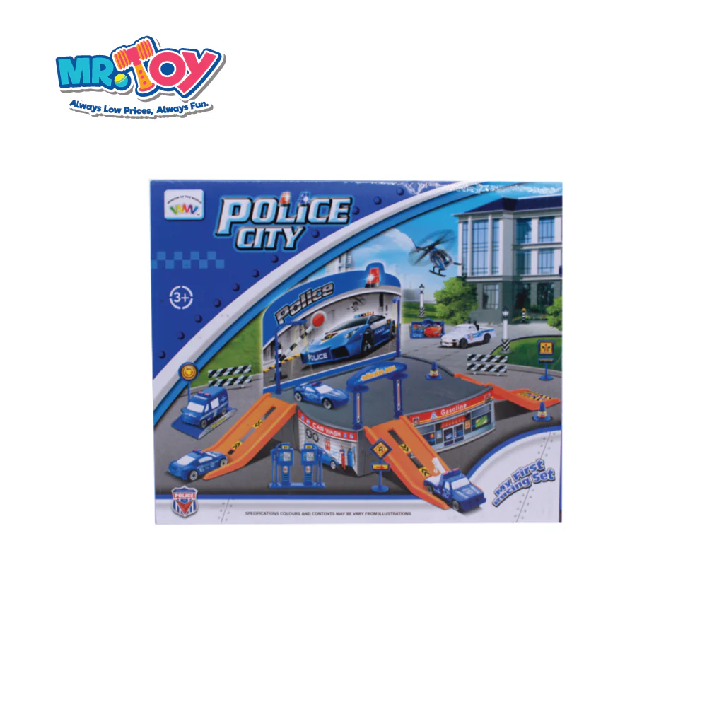 POLICE CAR PLAYSET DS014249 - Image 4