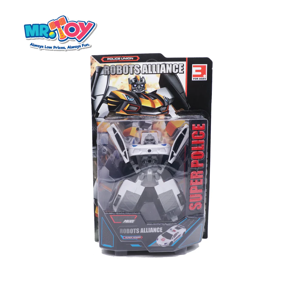 (MR. TOY) Police Union Robots Alliance Super Police Power Core Transformers Series - Image 3