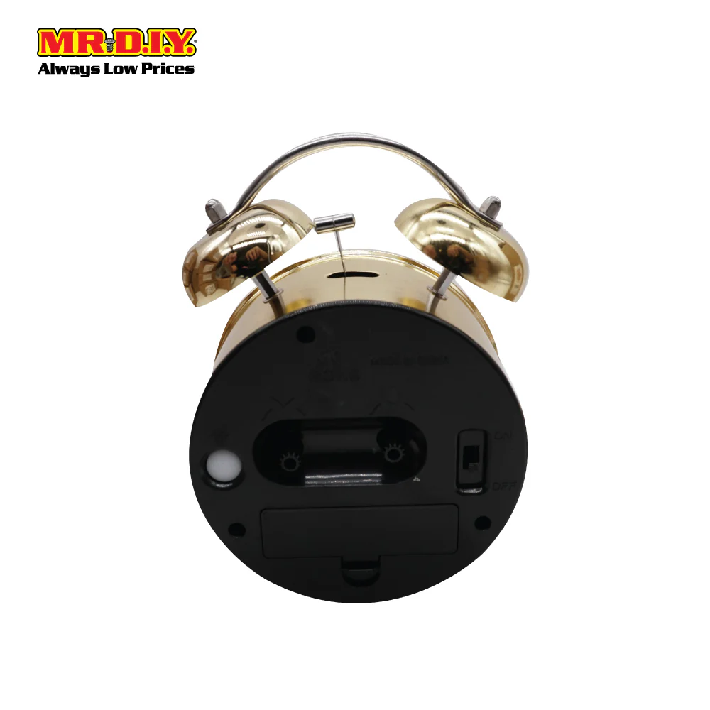 (MR.DIY) Portable Classic Design Alarm Clock WK-TB-38 - Image 3