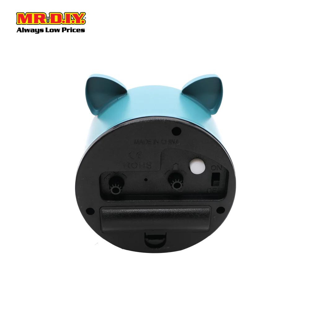 (MR.DIY) Portable Cute Animal Design Alarm Clock - Image 3