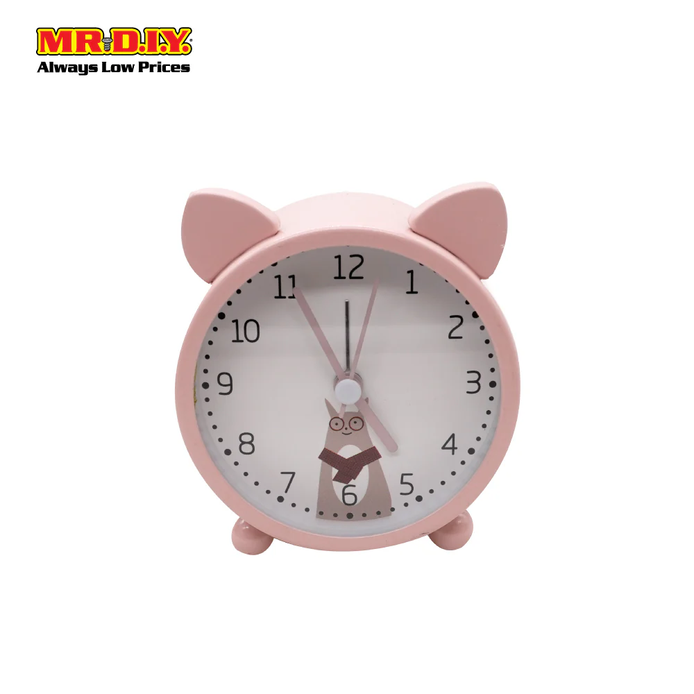 (MR.DIY) Portable Cute Animal Design Alarm Clock - Image 4