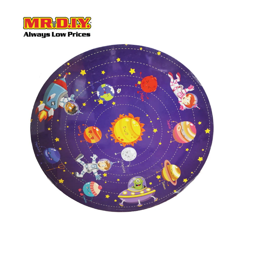 Portable Round Folding Table (60x28.5cm) - Image 4