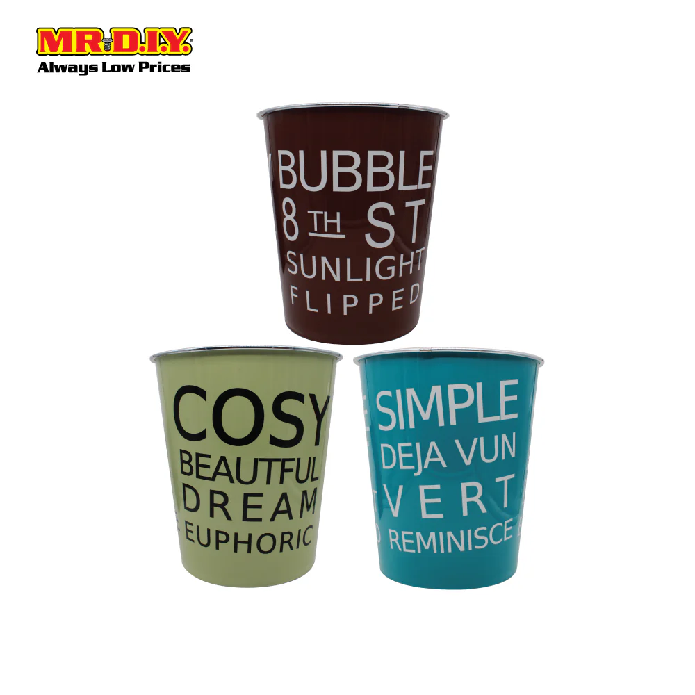 PP Paper Dustbin With Print - Image 4