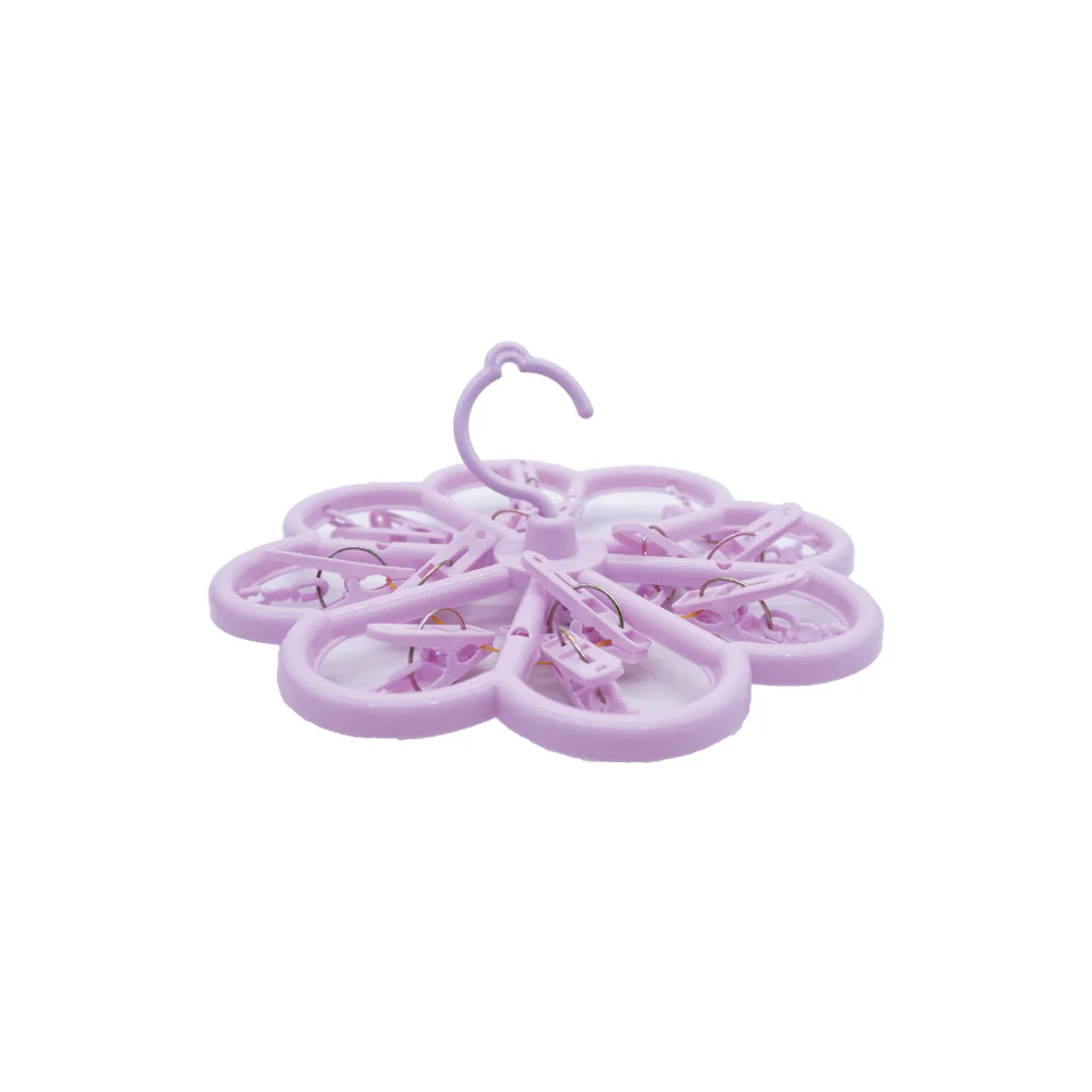 (MR.DIY) Xusheng PP Plastic Laundry Peg Hanger (10 Pegs) - Image 2