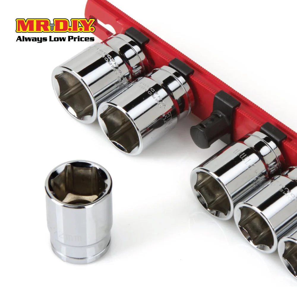 EMTOP 1/4 Inch Socket Set ESKT14103 (10pcs) - Image 2