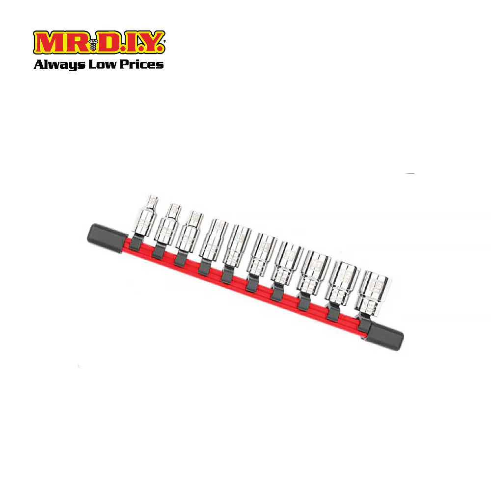EMTOP 1/4 Inch Socket Set ESKT14103 (10pcs) - Image 5