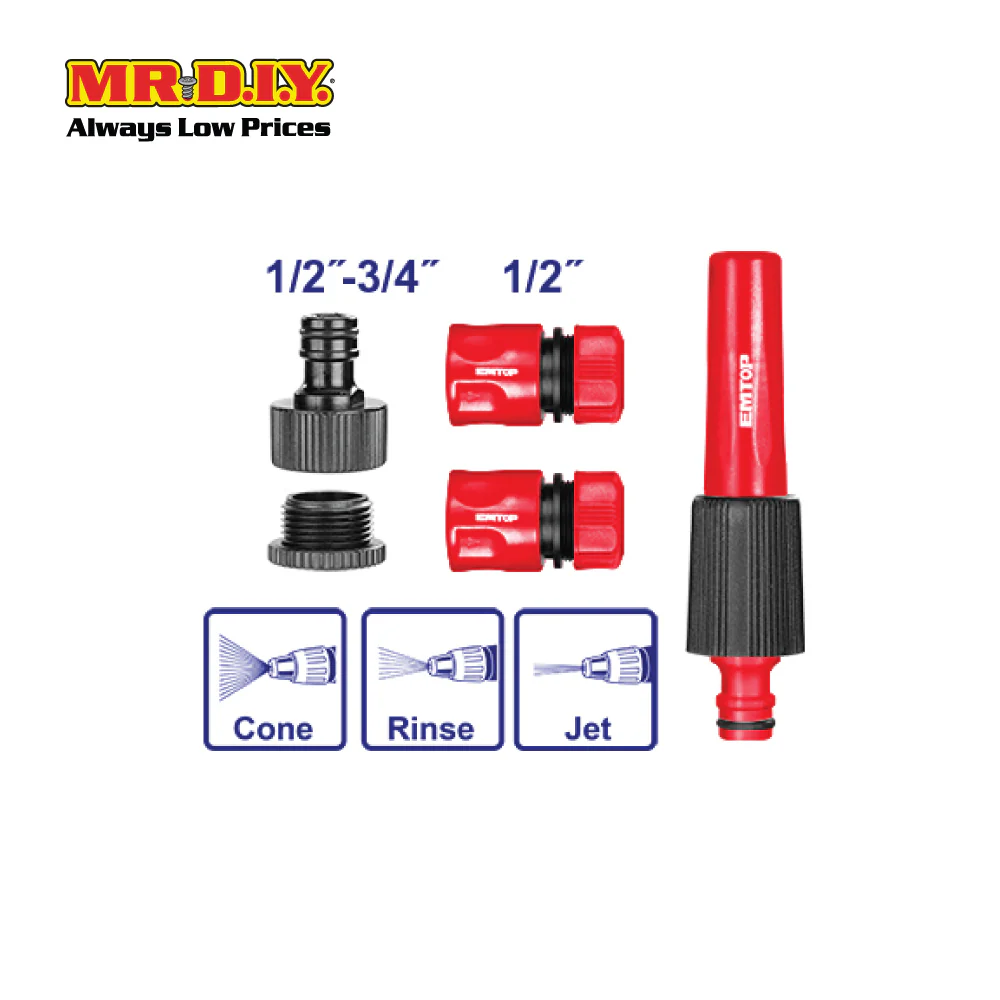 EMTOP 5-Piece Twist Nozzle Set - ESNE11251 - Image 4