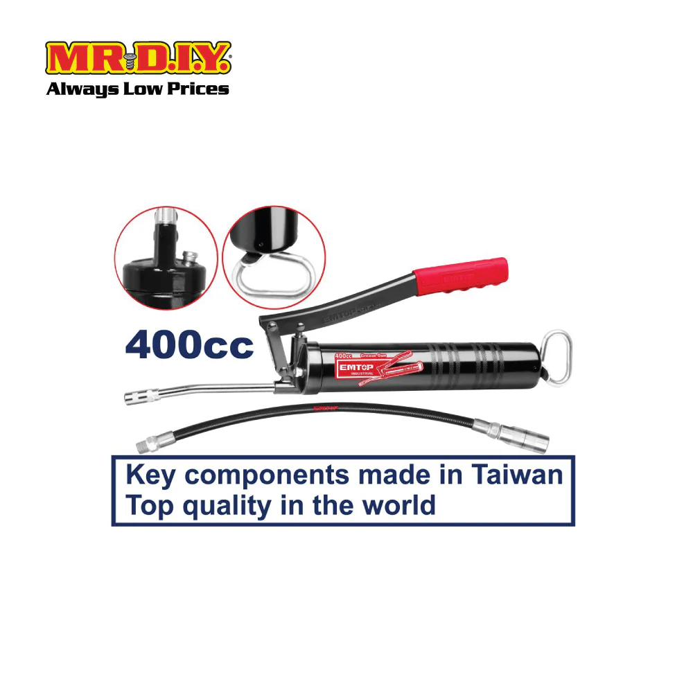 EMTOP Grease Gun (400cc) - EGGN4001 - Image 2