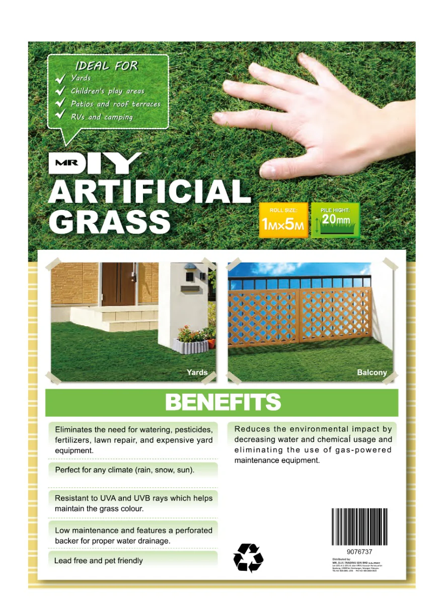 [PRE ORDER] 20mm 1M x 5M PX 2 SERIES Artificial Grass - Image 5