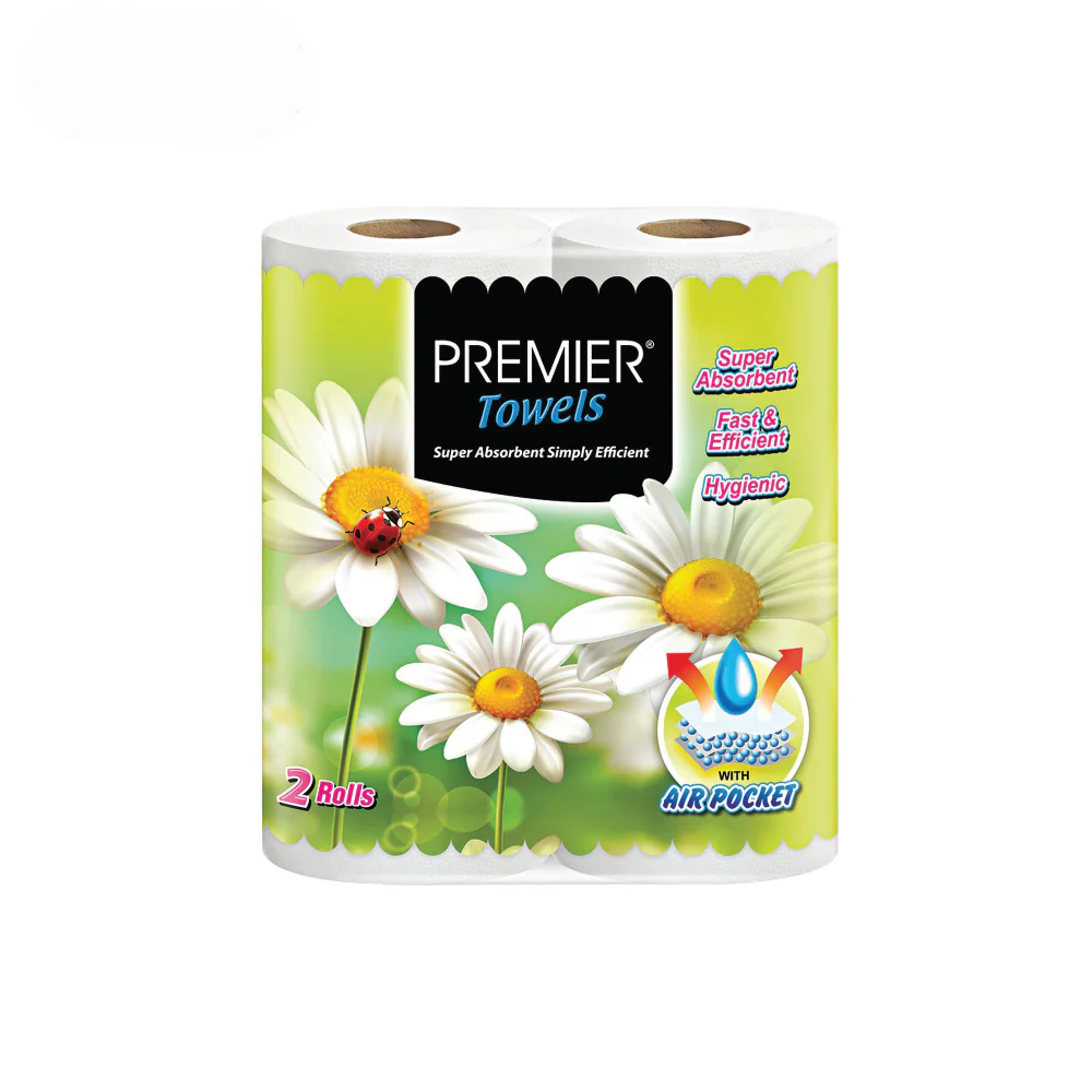 PREMIER Kitchen Towel (2 Rolls X 120 sheets) - Image 4