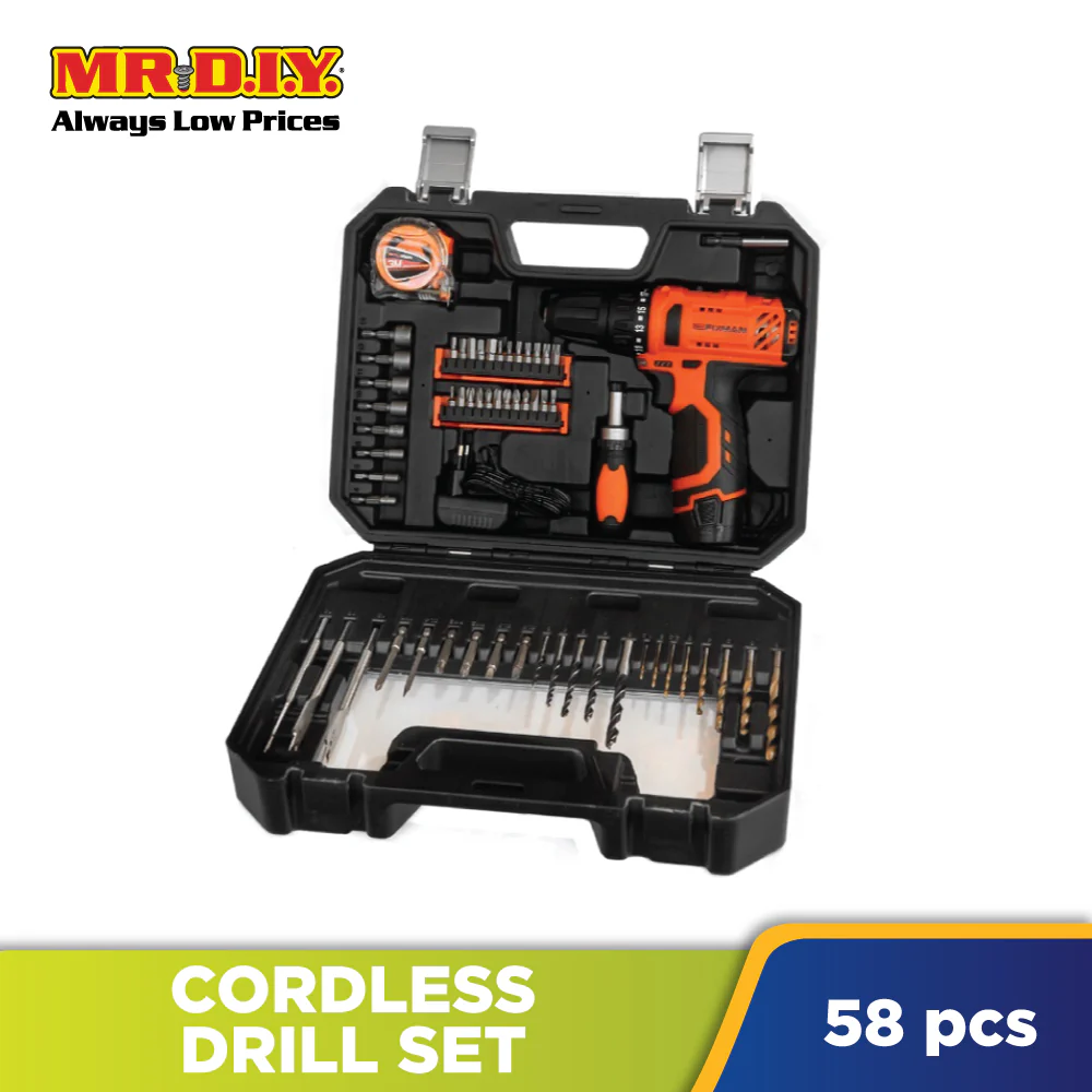 PRO FIXMAN Cordless Drill Set (12V) - Image 2