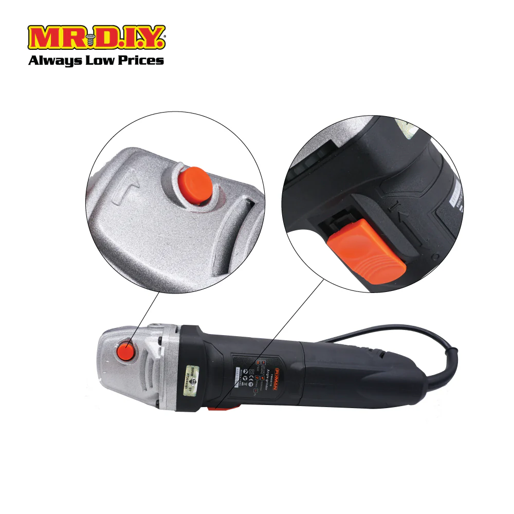 PRO FIXMAN Electric Angle Grinder (710W) - Image 3