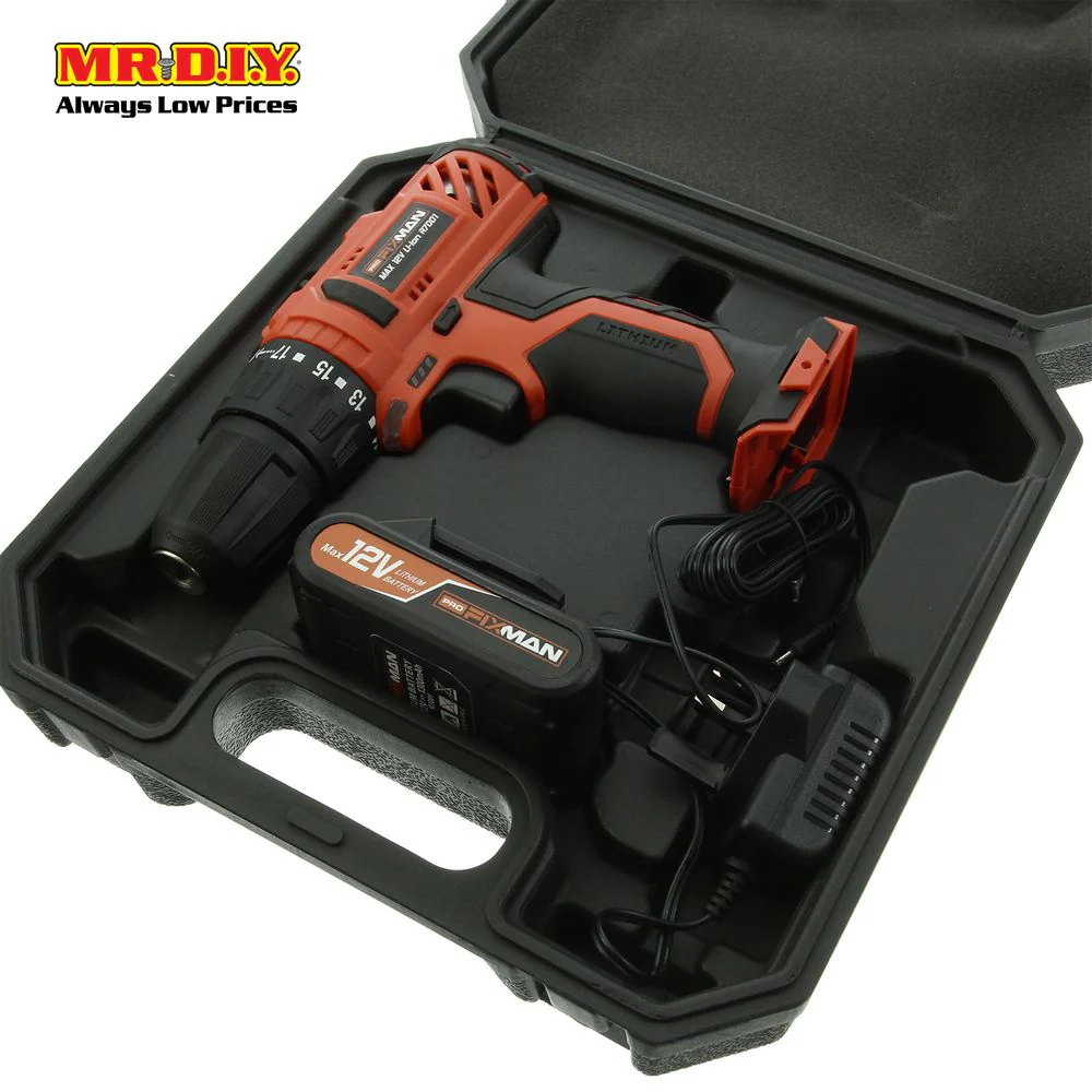 [BEST SELLER] PRO FIXMAN Power Drill Set (12v) - Image 3