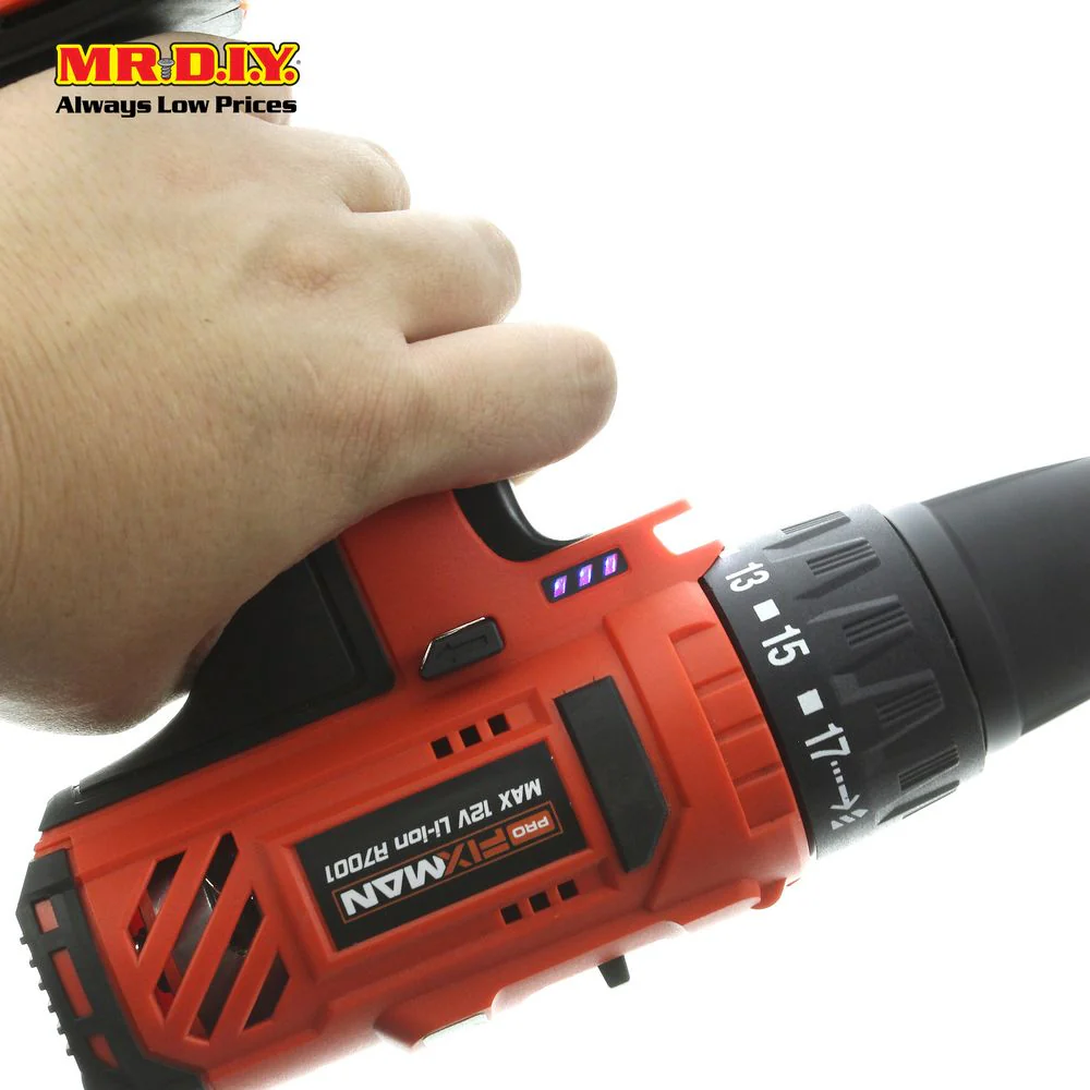 [BEST SELLER] PRO FIXMAN Power Drill Set (12v) - Image 5