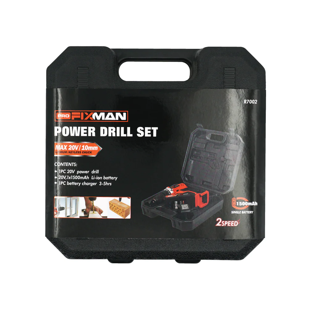 PRO FIXMAN Power Drill Set - Image 7