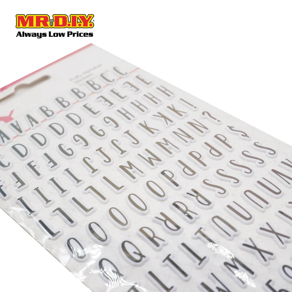 Puffy Alphabet Stickers - Image 2