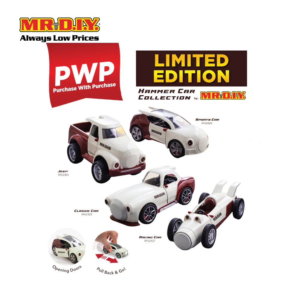 [PWP-Purchase with Purchase] Hammer Classic Car Toys - Image 4