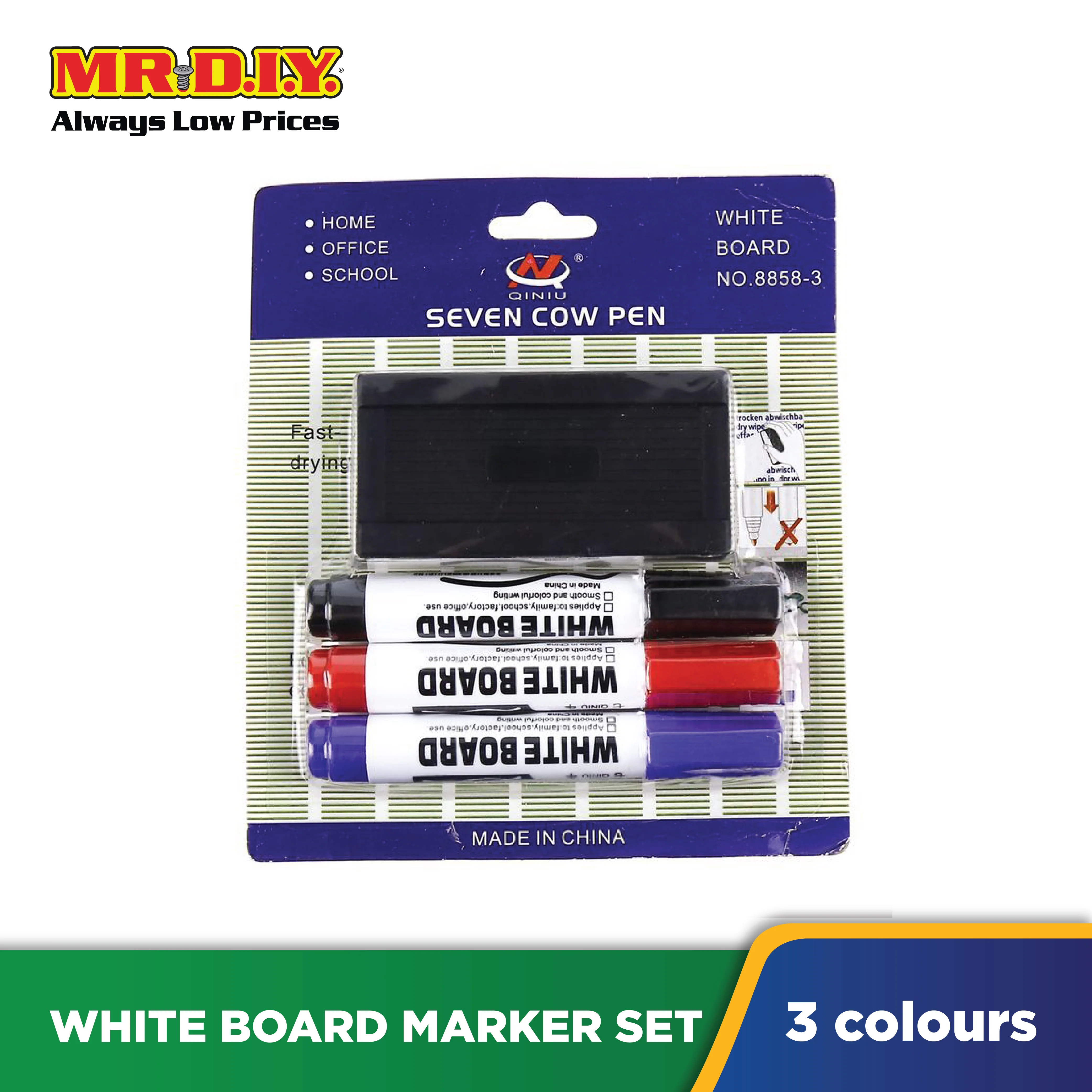 QINIU White Board Marker Set - Image 2
