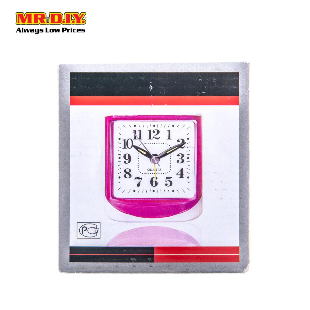(MR.DIY) Quartz SMALL ALARM CLOCK WITH LIGHT - Image 2