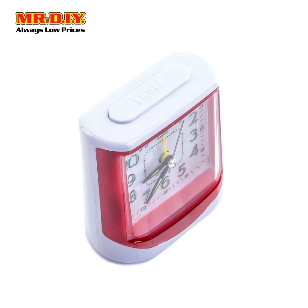 (MR.DIY) Quartz SMALL ALARM CLOCK WITH LIGHT - Image 3