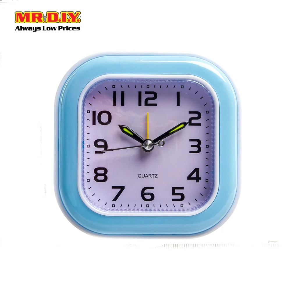 (MR.DIY) Quartz Square Alarm Clock (10x10cm) - Image 12