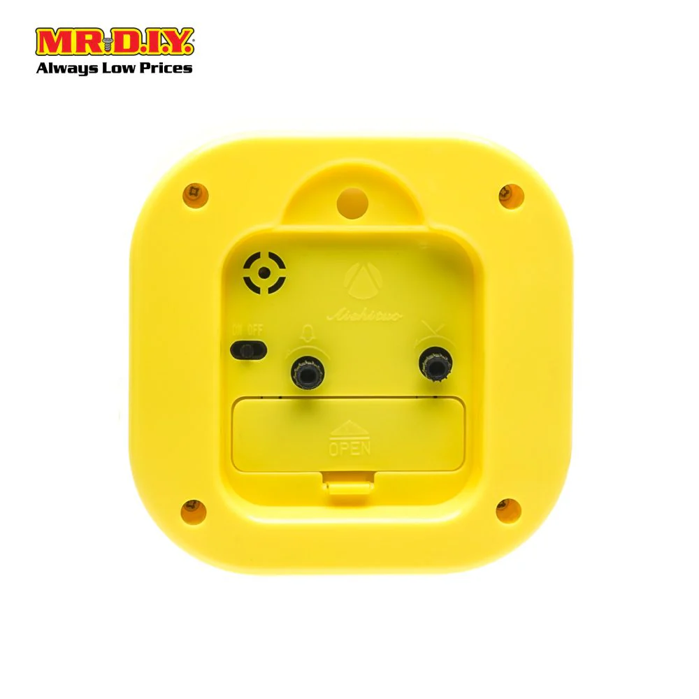 (MR.DIY) Quartz Square Alarm Clock (10x10cm) - Image 4
