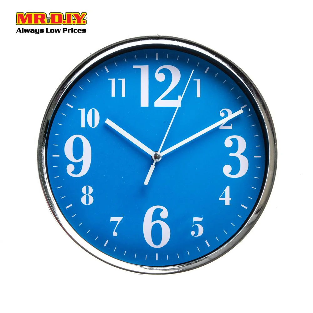 [BEST SELLER] MR.DIY QUARTZ Metal Frame Round Wall Clock (20cm) - Image 10