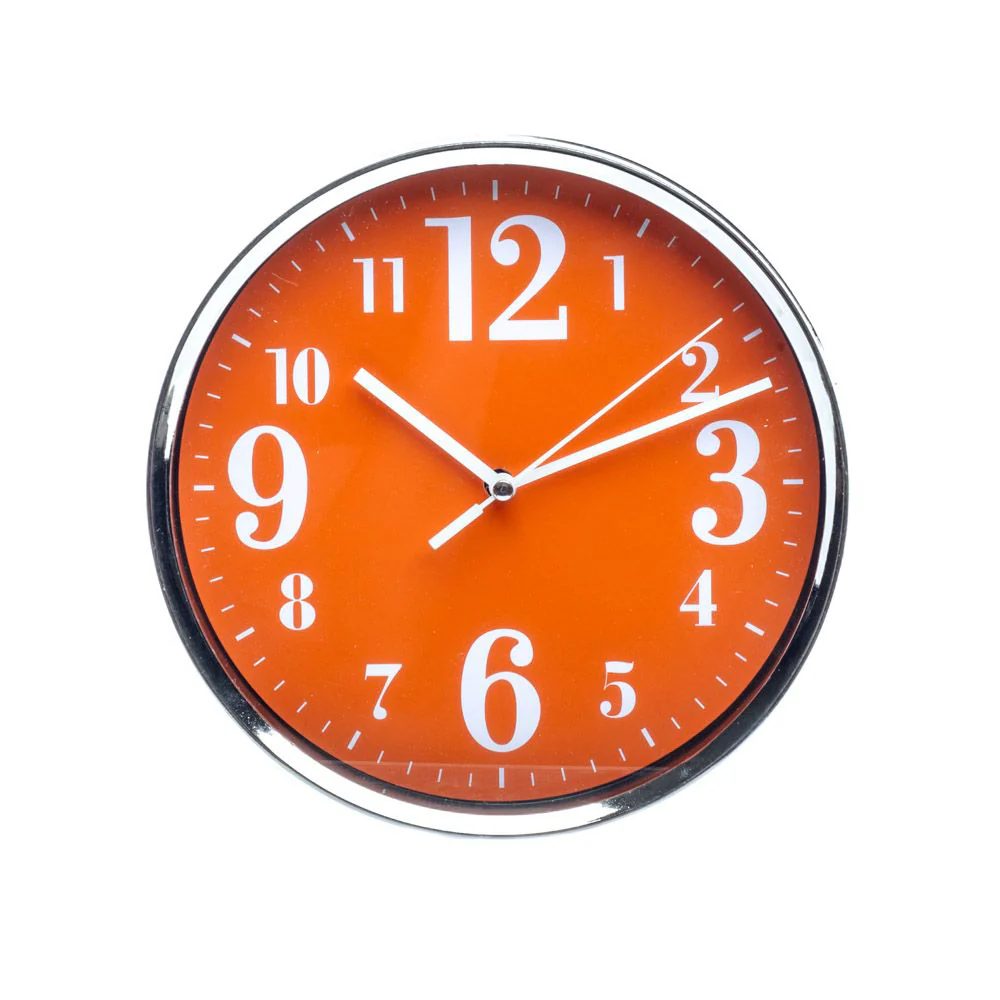 [BEST SELLER] MR.DIY QUARTZ Metal Frame Round Wall Clock (20cm) - Image 4